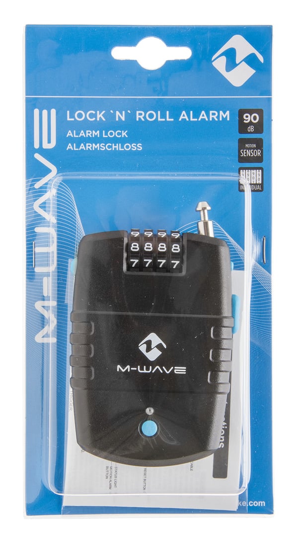 M-Wave 230054 polkupyörän varaosa ja lisätarvike Riippulukko
