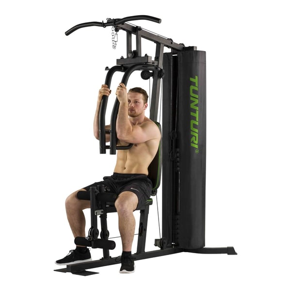 Miniatyrbillede 9 af 10: Tunturi HG20 Home Gym Tilbage, Biceps, Bryst, Quadriceps, Skuldre