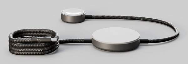 Miniatyrbillede 2 af 6: ZENS Pro 2 Smartphone, Headset, SmartWatch Grå, Hvid USB Trådløs opladning Hurtig opladning Indendørs