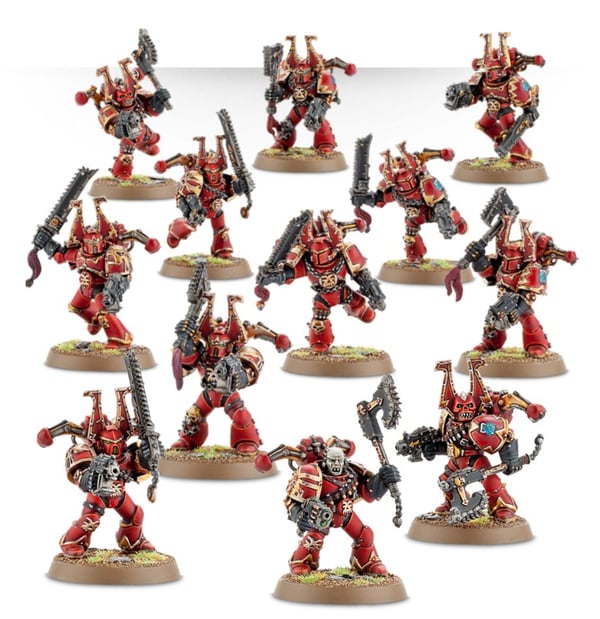 Miniatyrbillede 1 af 5: Games Workshop Khorne Berzerker