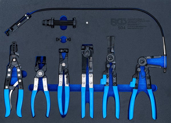 Miniatyrbild 1 av 6: BGS technic Tool Tray 3/3: Hose Clamp Pliers Set
