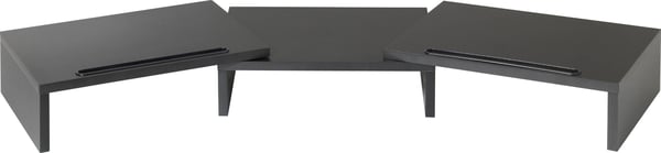 SpeaKa Professional SP-9472624 skærmbeslag og -stativer 81,3 cm (32") Skrivebord Sort