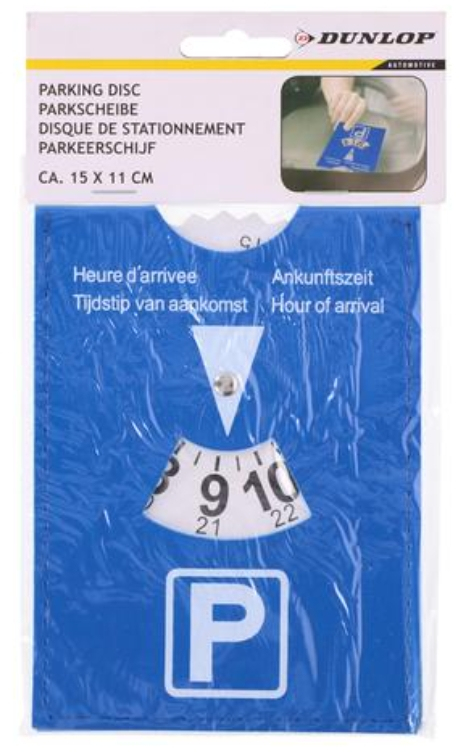 Dunlop 8711252058351 parkeringsskive Blå Analog