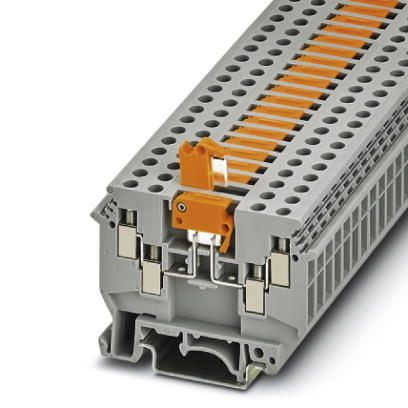 Phoenix Contact UDK 4-MTK-P/P MIT SPERRE termisk blok Grå