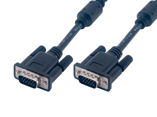 MCL MC340B/15P-2M VGA kabel VGA (D-Sub) Sort