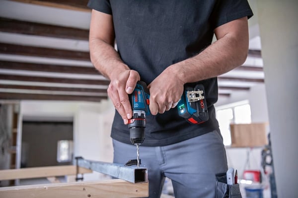 Bosch GSR 18V-90 FC PROFESSIONAL 2100 rpm SDS-plus 920 g Sort, Blå, Sølv
