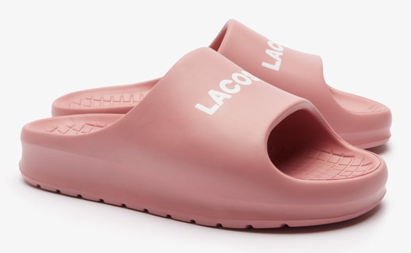 Miniatyrbillede 7 af 7: Lacoste 47CFA0020-3 klipklap og badesandal Hunstik Lyserød