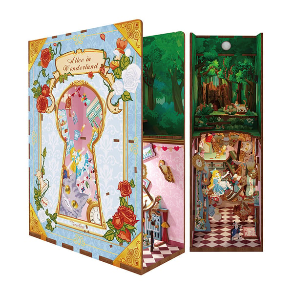 Pikkukuva 1 / 5: Tonecheer Alice in Wonderland 3D-palapeli 184 kpl Televisio/Elokuvat