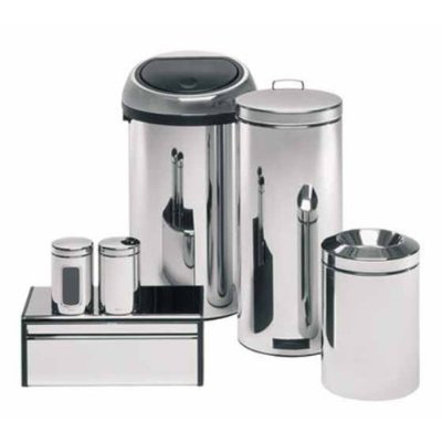 Brabantia 163463 enhed til madopbevaring Rektangulær Rustfrit stål