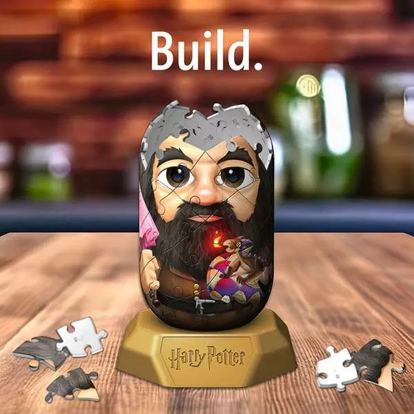 Miniatyrbillede 7 af 7: Ravensburger 3D Puzzle: Hylkies - Rubeus Hagrid 3D puslespil 54 stk Fjernsyn/film