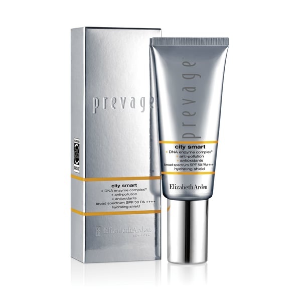 Elizabeth Arden Prevage City Smart Broad Spectrum SPF 50 Hydrating Shield fuktighetskräm för ansikte Kvinna 40 ml Kräm
