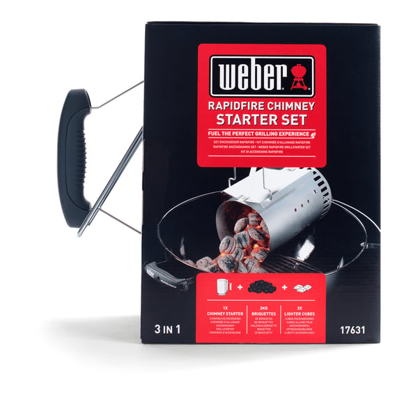 Miniatyrbillede 3 af 3: Weber 17631 tilbehør til grill Grillsæt