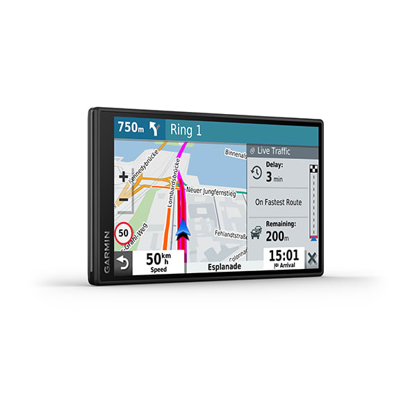 Garmin Drive 55 EU MT-S navigator Håndholdt / Fastsat 14 cm (5.5") TFT Berøringsskærm 150,5 g Sort