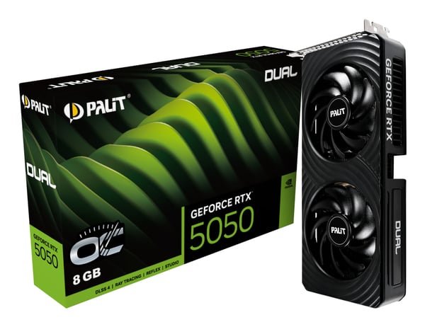 Pikkukuva 7 / 11: Palit GeForce RTX 5050 Dual OC NVIDIA 8 GB GDDR6