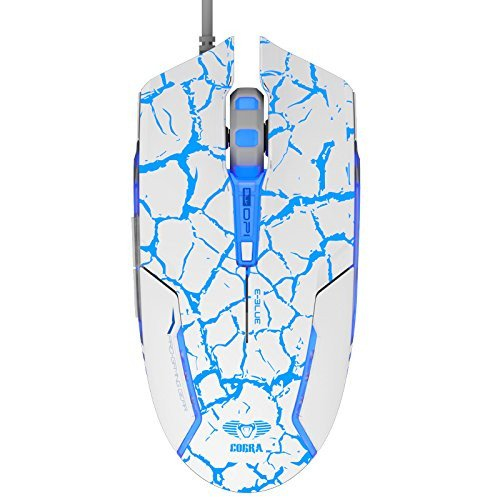 Miniatyrbillede 4 af 5: E-blue EMS624WHCAIU mus Spil USB Type-A Optisk 2500 dpi