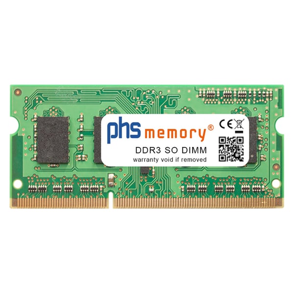 PHS-memory 2GB RAM hukommelse til Apple MacBook6,1 DDR3 SO DIMM (SP126935)