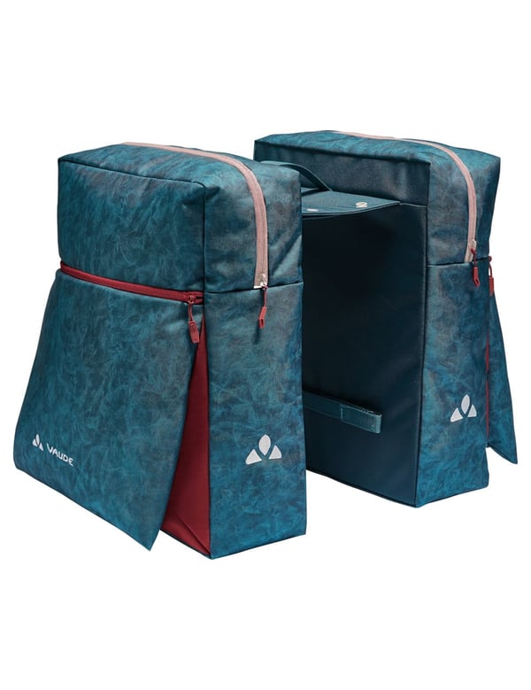 VAUDE TwinZipper Ramme Cykeltaske 48 L Polyester, Polyurethan Blå
