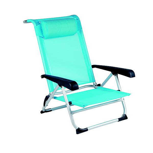Bo-Camp 1204784 strandstol Blå Tekstil Ligge/sidde