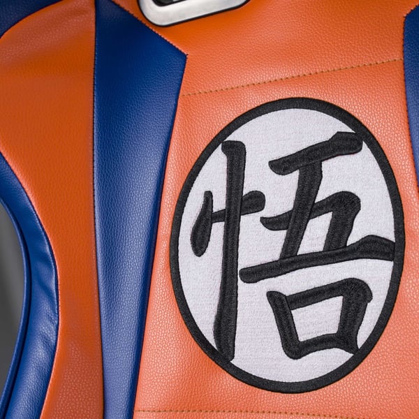 Subsonic DBZ PC gamingstol Polstret vatteret sæde Grå, Orange