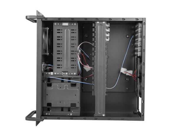 Lanberg SC01-4504-10B modulopbygget serverkabinet Stativ (4U) 0 GB