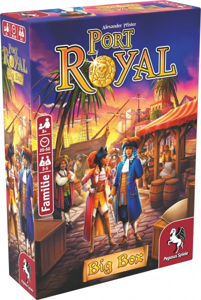 Pegasus Port Royal Big Box Brætspil Familie Pegasus Port Royal Big Box Brætspil Familie