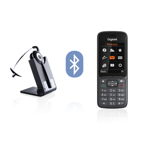 Miniatyrbillede 3 af 9: Gigaset SL800H PRO Analog/DECT-telefon Nummervisning Anthracit