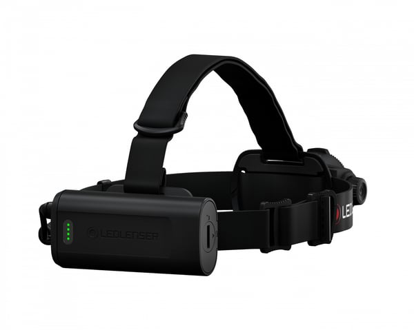 Miniatyrbild 5 av 5: Ledlenser H15R Core Svart Pannbandsficklampa LED