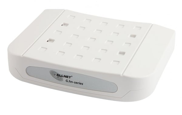 Miniatyrbillede 1 af 3: ALLNET ALL-GHN101-2wire netværksomformer til medie 1000 Mbit/s Hvid