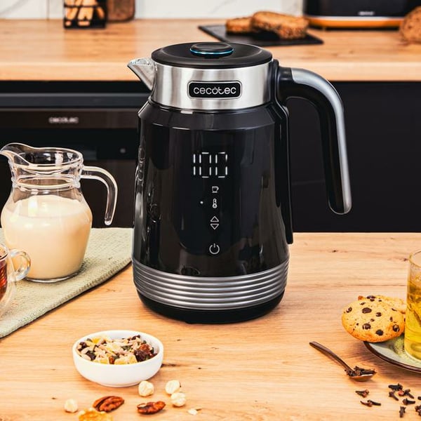 Cecotec ThermoSense 600 elkedel 1,7 L 2200 W Sort