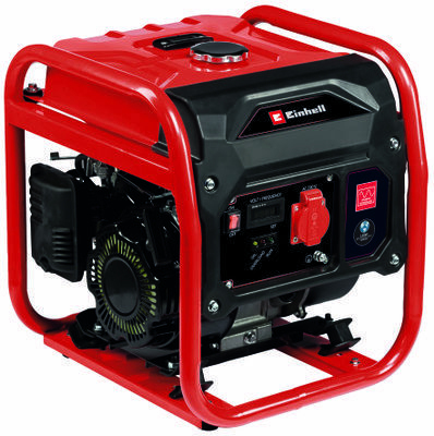 Einhell TC-IG 1100 motor-generator 1000 W 6,5 L Benzin Sort, Rød