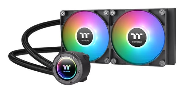 Thermaltake TH240 V2 Processor Alt-i-en væskekøler 12 cm Sort 1 stk