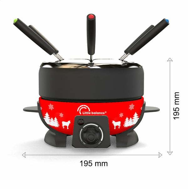 Little Balance 8689 elektrisk fonduegryta 2 l 8 personer