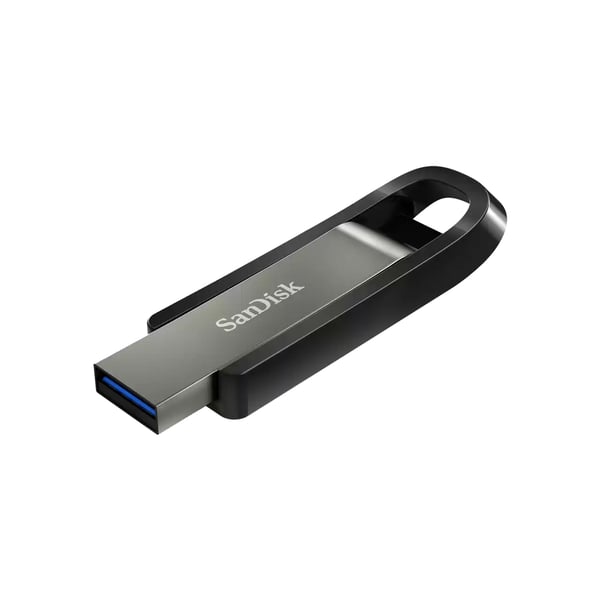 SanDisk Extreme Go USB-nøgle 128 GB USB Type-A 3.2 Gen 1 (3.1 Gen 1) Rustfrit stål