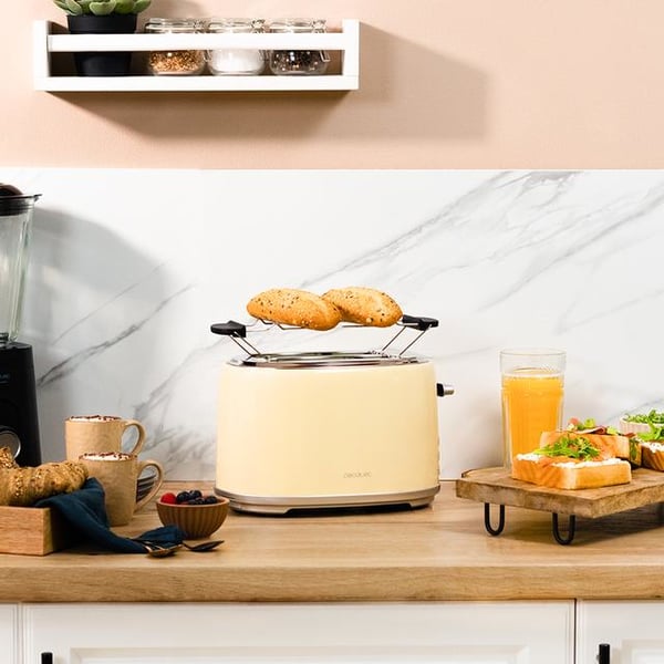 Cecotec 03232 brødrister 6 2 skive(r) 980 W Beige