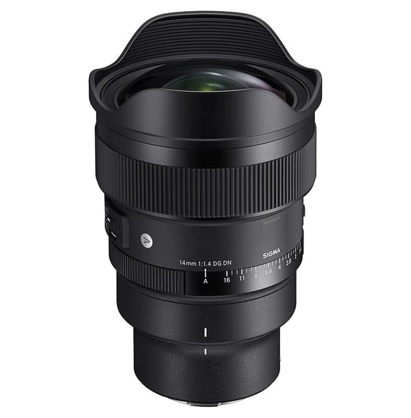 Miniatyrbild 4 av 4: Sigma 14mm / f 1.4 DG DN Art, L-Mount MILC Standardobjektiv Svart