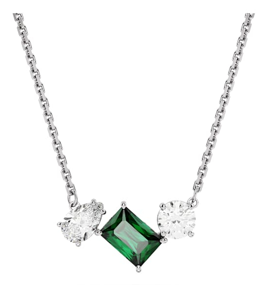 Miniatyrbillede 1 af 5: Swarovski 5668278 halskæde Hunstik Metal