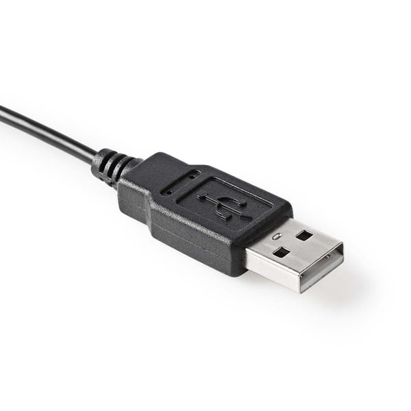 Nedis MICDU100BK mikrofoni Musta, Harmaa Kannettavan tietokoneen mikrofoni