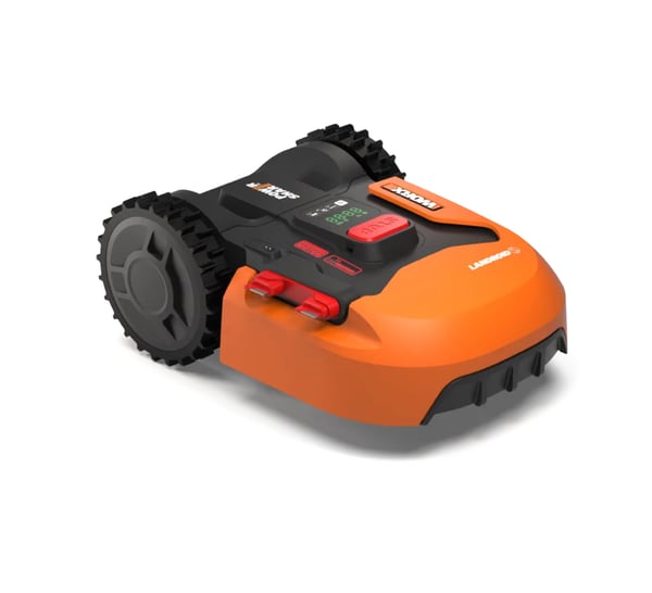 WORX Landroid S400 Robottiruohonleikkuri Akku Musta, Oranssi