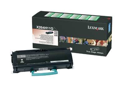 Lexmark X264H11G värikasetti 1 kpl Alkuperäinen Musta