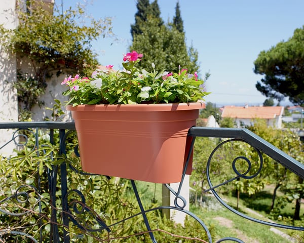 Artevasi Venezia Balcony Plant Box Anthracit 6 stk