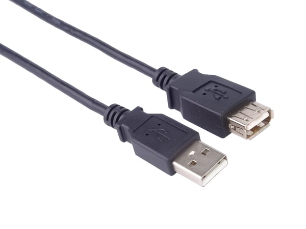 PremiumCord KUPAA05BK USB-kablar USB 2.0 0,5 m USB A 0,48 Gbit/s Svart