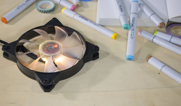 Cooler Master MasterFan Pro 140 Air Flow RGB Suoritin Tuuletin Musta, Läpinäkyvä