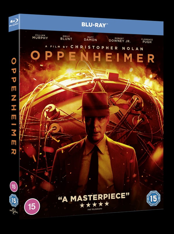 Warner Bros Oppenheimer Blu-ray Englanti