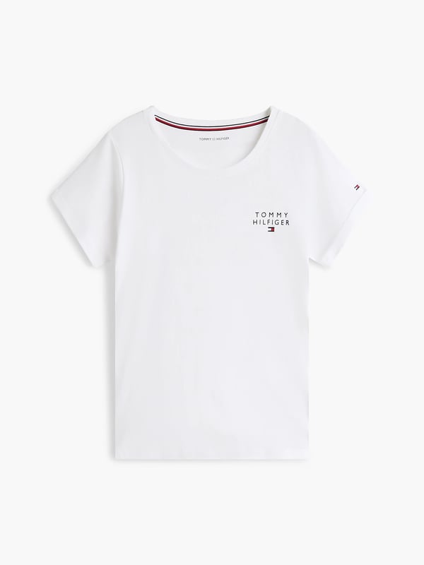 Pikkukuva 8 / 8: Tommy Hilfiger TH Original Logo Lounge T-Shirt T-paita Pyöreä pääntie Puuvilla