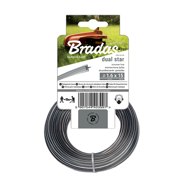 Miniatyrbillede 1 af 2: Bradas ZRG20050K plantebånd & kabel