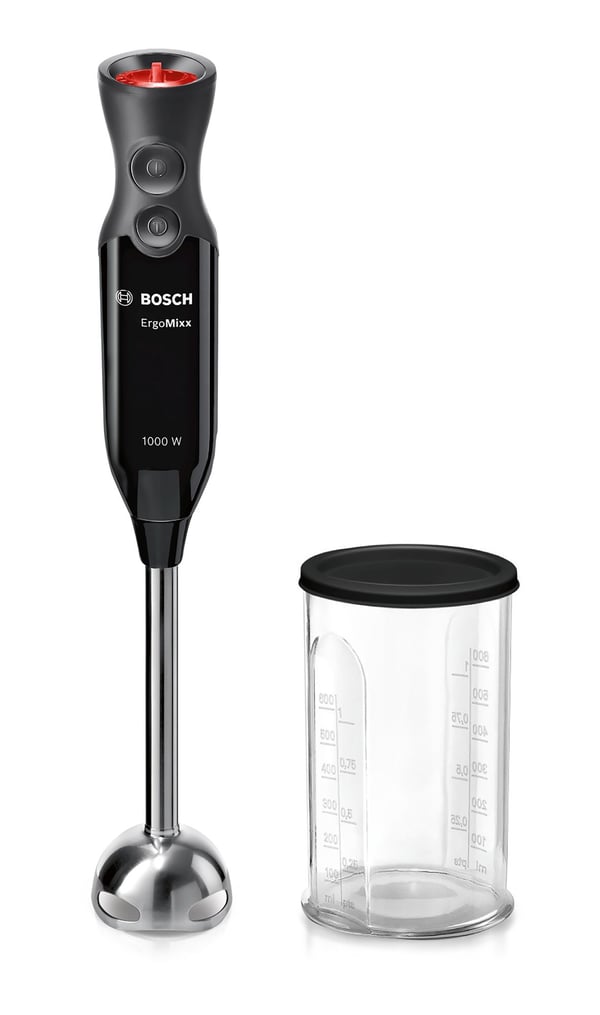 Bosch MS6CB6110 tehosekoitin 0,6 L Upotettava sekoitin 1000 W Antrasiitti, Musta
