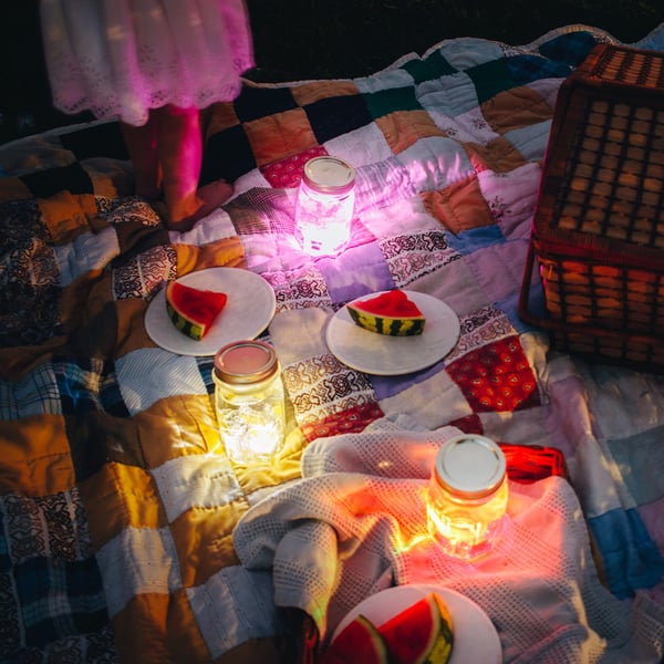 Miniatyrbillede 3 af 4: glo Alex Light-Up Cubes Bade legetøj Gul