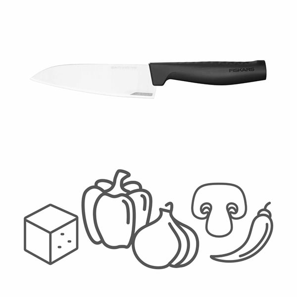 Miniatyrbild 6 av 6: Fiskars 1051749 kökskniv Rostfritt stål 1 styck Kockkniv