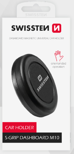Swissten M10 Passiv hållare Mobiltelefon / smartphone Svart