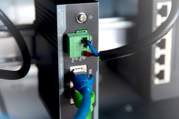 Miniatyrbillede 4 af 5: Digitus DN-651112 PoE adapter Gigabit Ethernet 55 V